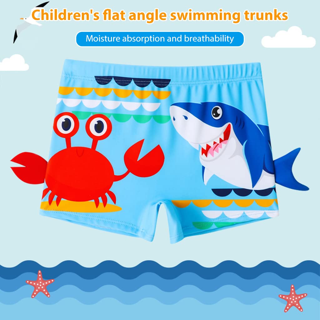 Proberos Swimming Short for Boys, Quick Dry Summer Boys Swimwear, Cartoon Prints Premium Polyester Swimming Pants for Kids Height 100-110cm, Weight 15-20kg Blue Proberos Swimming Short for Boys, Quick Dry Summer Boys Swimwear, Cartoon Prints Premium Polyester Swimming Pants for Kids Height 100-110cm, Weight 15-20kg Blue
